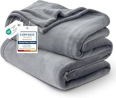 Bedsure Anti-Static Fleece Blanket