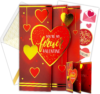 Decorably Gold Foiled 5x7in Individual Valentines Card for Husband