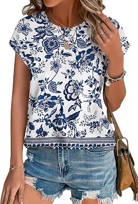 XIEERDUO Cap Sleeve Tops