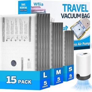 WFIIA 15 Packs Vacuum Bags