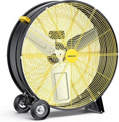 VAGKRI 30 Inch Industrial Drum Fan