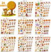 HSHFAMIIY Fall Stickers for Kids