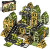 GobiDex Magnetic Tiles Army Toys, Military Magnetic Building Blocks for Kids 3-5 4-8 Girls Boys Toys Age 4-6 6-8, STEM Sensory Army Men Toddler Birthday Gifts for 3+ Year Old Kids Toy