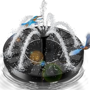 OVIBIRD Solar Fountain for Bird Bath