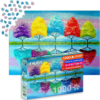 1000 Piece Jigsaw Puzzle for Adults – Rainbow Trees & Lake – Matte Anti-Glare Finish, 27×19 in, Challenging Puzzle & Unique Gift for Women & Puzzle Lovers | Enjoy