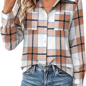 Sampeel Womens Button Down Blouses