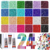 LOBOOUT 24000Pcs 24 Colors Bedazzling kit