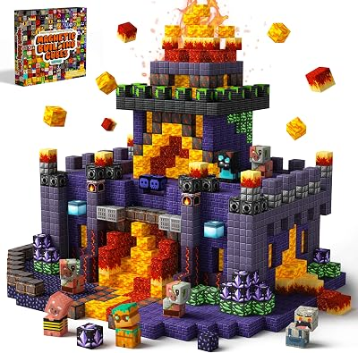 idoot 100PCS Magnetic Blocks - STEM Magnet Building Toys for Kids 3+, Birthday Gifts for Boys & Girls