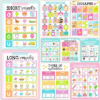 Hadley Designs Phonics Posters for Classroom Must Haves – 9 Sound Wall for Kindergarten & Elementary Teacher Supplies, Syllable, Vowels, Digraphs & Blends Bulletin Board Set, Pastel Classrom Decor