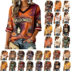 MKLUNJOP Women Halloween Shirts