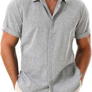 DRAZIVON Linen Shirts