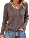 WIHOLL Long Sleeve Womens Shirts