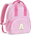 YOOLIFE Personalized Initial Pink Backpack