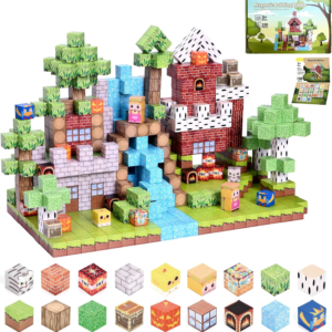 TNQDA 150PCS Magnetic Blocks STEM Building Toy Set for Kids & Teens Ages 3+