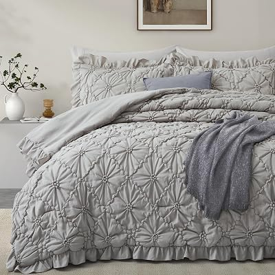 BEDAZZLED Pinch Pleat Comforter Set