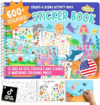 Sticker Books for Toddlers 2-4 Years – Toddler Sticker Book Preschool Learning Activities, Kids Stickers Ages 2-4, Quiet Books for Toddlers 3-5, Kids Travel Activities, Educational Toy Toddler Gifts