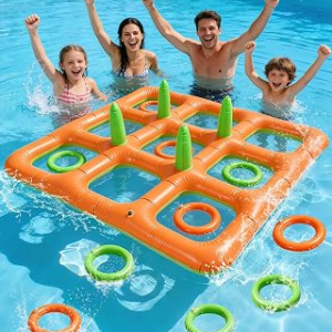 Giant Inflatable Tic Tac Toe Pool Game