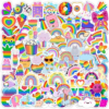HSHFAMIIY 100 PCS Stickers Pack