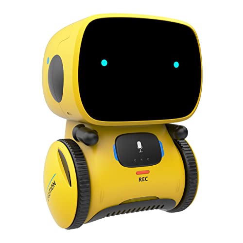 98K Robot Toys for Boys and Girls, Touch and Voice Control Robots Interactive Smart Talking Robots Intelligent Partner and Teacher with Singing, Dancing, STEM Toy Gifts for Kids Age 3 and Up