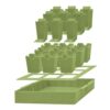 9 Cells Plant Germination Trays Detachable Mini Greenhouse Extra-Thick for