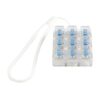 9 Led Keycaps Keychain Toy Switches Tester with Silicone Cord with Tactiled Feedbacks Stress Relief for Adults Gift Keyboard Switches Tool