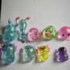 9pcs Sugar Squishies, Stress Relief Squeeze Toys, Slow Rising Fidget Toys, Glitter Axolotl Capybara Duck Sugar Squishy, Sensory Toys for Kids with Autism, Party Favors Gift, Office Desk Decor