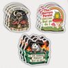 9Pcs The Horrors Persist But So Do I Sticker Pack, Waterproof Vinyl Decals for Laptop, Water Bottle, Cute Meme Stickers (3 Inch)