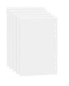 A5 Clear Sheet Protectors 100 Pack, 6-Ring Binder Document Sleeves, High Transparency Plastic Envelopes