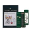 A5 Sketch Pad, 40 sheet, 160gsm & Castell 9000 Art Set Tin Of 6 - For Adult Colouring Books, Craft Supplies, Drawing, Sketching, Lightfast Pencils, Schools, Home, College