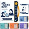 AAC Device for Autism, Communication Board for Nonverbal Kids & Adults, Speech Therapy Materials with 8 Programmable Buttons & Adjustable Volume, Gifts for People with Autism Classroom Must Haves