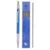 Abaodam 2 Sets of 2.0 Blue Drawing Engineer Markers Automatic Lead Pencils with Metal and Stone Mill Material, Not Easily Damaged and Easy to Use, for Woodworkers and Businessmen
