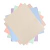 Abaodam 6pcs Plastic Folders for Business Cards with Dual Pocket Design, Sturdy Pp Material, Colored Folders for Organized Storage, Suitable for Home Use and School