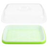 Abaodam Soil-Free Sprouter Tray Set for Home Use with Pp Material Green Growing Trays for Faster Peanut and Vegetable Sprouting