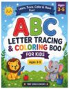ABC letter tracing & coloring book for kids 3-5 ages: Learn, tracing , coloring , kids ,letter