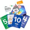 ABCmouse Number Flash Cards for Kids Ages 3 to 5, 67 Math Flash Cards for Learning Numerals 0-20 with Ten-Frames, Preschool and Kindergarten, Level 1: Beginner Series