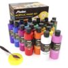 ABEIER Bulk Acrylic Paint Set, 20 Colors x 8.45 oz, Non-Toxic