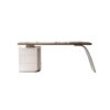 ABHNUGFS Study Writing Table PC Desks Minimalist Desk Modern Study Boss Office Computer Medical Beauty Consultation