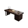 ABHNUGFS Study Writing Table PC Desks Minimalist Solid Wood Desk Modern Boss Office Workbench Study Home Computer