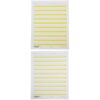 Abilitations Integrations Hi-Write, Intermediate 1 Paper, 8.5 X 11 in, 100 Pack with Abilitations Integrations Hi-Write, Intermediate 2 Paper, 10 x 13 in, 100 Pack, Bundle