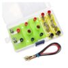 ABS Stainless Steel Series Parallel DC Circuit Experiment Box