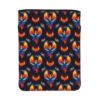 Abstact Flaming Bird Wings Book Cover Protector