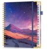 Academic Planner 2026-2027, 18 Months Weekly and Monthly Hardcover Planner, July 2026 - December 2027, 8.5" x 11" A4 Large Daily Calendar Planner Book with Tabs, Spiral College School Agenda Organizer for Student Teacher, Starfall Range