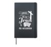 Accordion Apparel - Awesome Jesus Lovers Design Hardcover Journal, Black