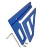 Accuracy Anodized Aluminum Triangle Ruler Multipurpose Measuring Tool Ideal for Architects Engineers & Craftsmen Aluminum Mixture Trilateral Ruler