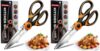 Acelone Kitchen Shears,Premium Heavy Duty Shears Ultra Sharp Stainless Steel Multi-function Kitchen Scissors for Chicken/Poultry/Fish/Meat/Vegetables/Herbs/BBQ… (Pack of 2)