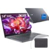 Acer Chromebook Plus 15.6" Touchscreen Laptop, Full HD IPS, Intel Core i3 13th Gen 5-Core, 8GB LPDDR5X, 256GB SSD, Wi-Fi 6E, FHD Camera, Built-in Google AI, Long Battery Life, ChromeOS, Iron