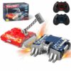 ACIKETO Remote Control Battle Robots, RC Fighting Robots Toys for Kids, Combat Robot STEM Toys, 4WD 2.4 GHz Remote Control Robot Set Birthday Gifts for Boys and Girls Age 5 & Up