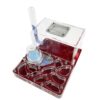 Acrylic Ant Farm – Double Water Tower Ant Nest with Feeding Area, Habitat for Ant Lovers & Educational Observation Ant Habitat(Rojo)