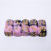 Acrylic Mahjong Dice, 10 Pcs Standard 16mm D6 Dice Replacements