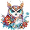 Acrylic Special Shaped Elf Diamond Art Hanging Ornaments Kit